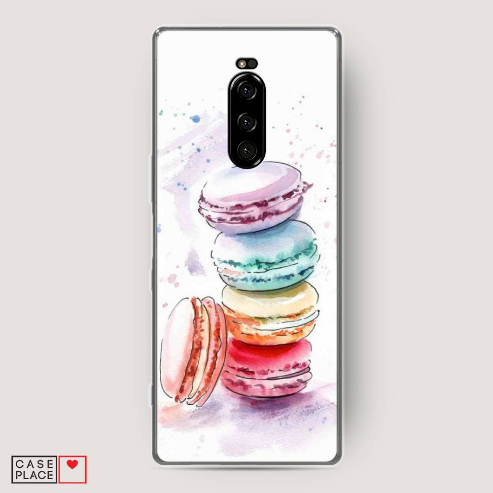 

Чехол Awog на Sony Xperia 1/XZ4 "Пирамидка макарони 2", Разноцветный, 54250-10