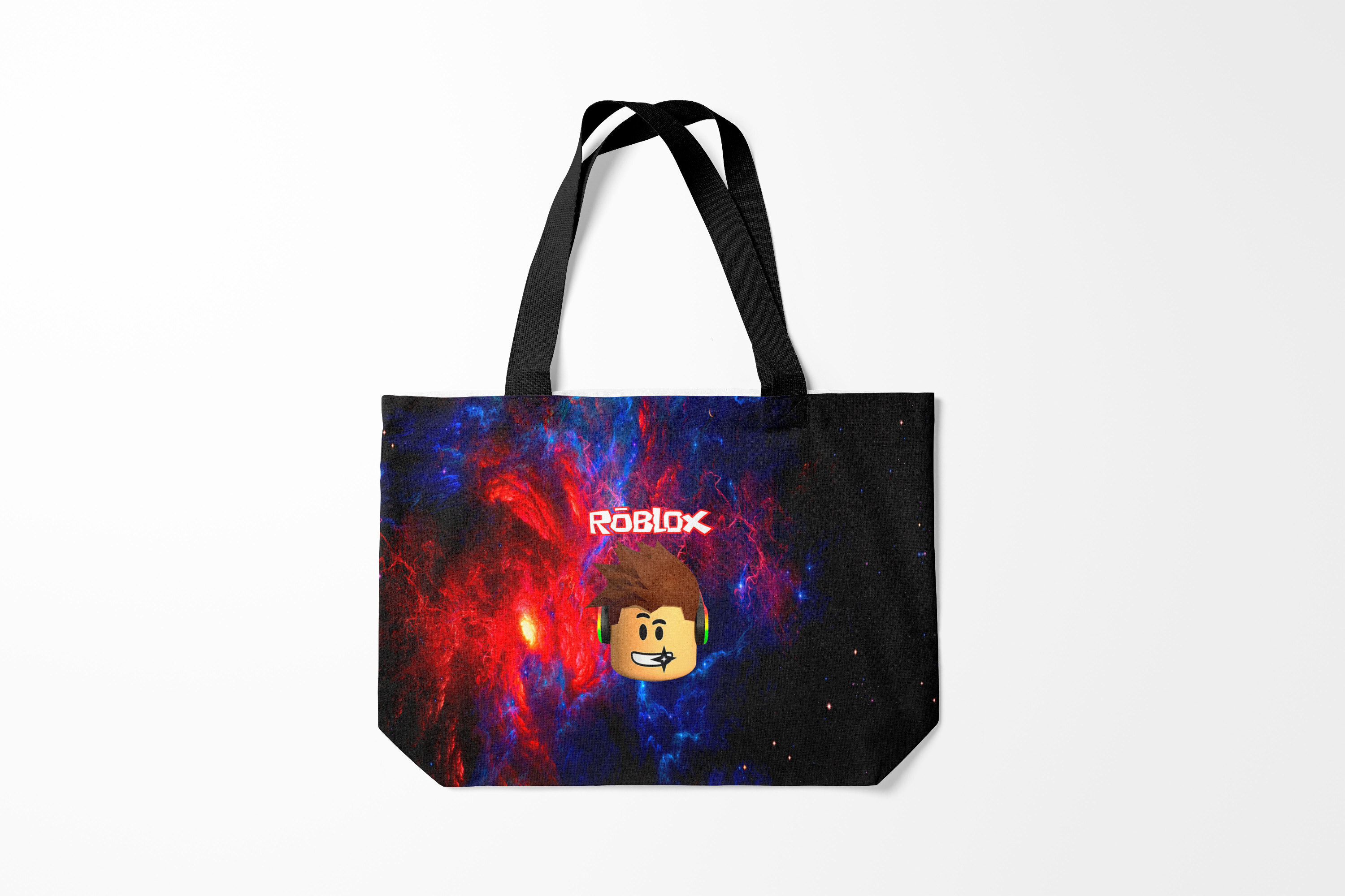 

Сумка шoппер унисекс Burnettie Roblox, черный, Roblox