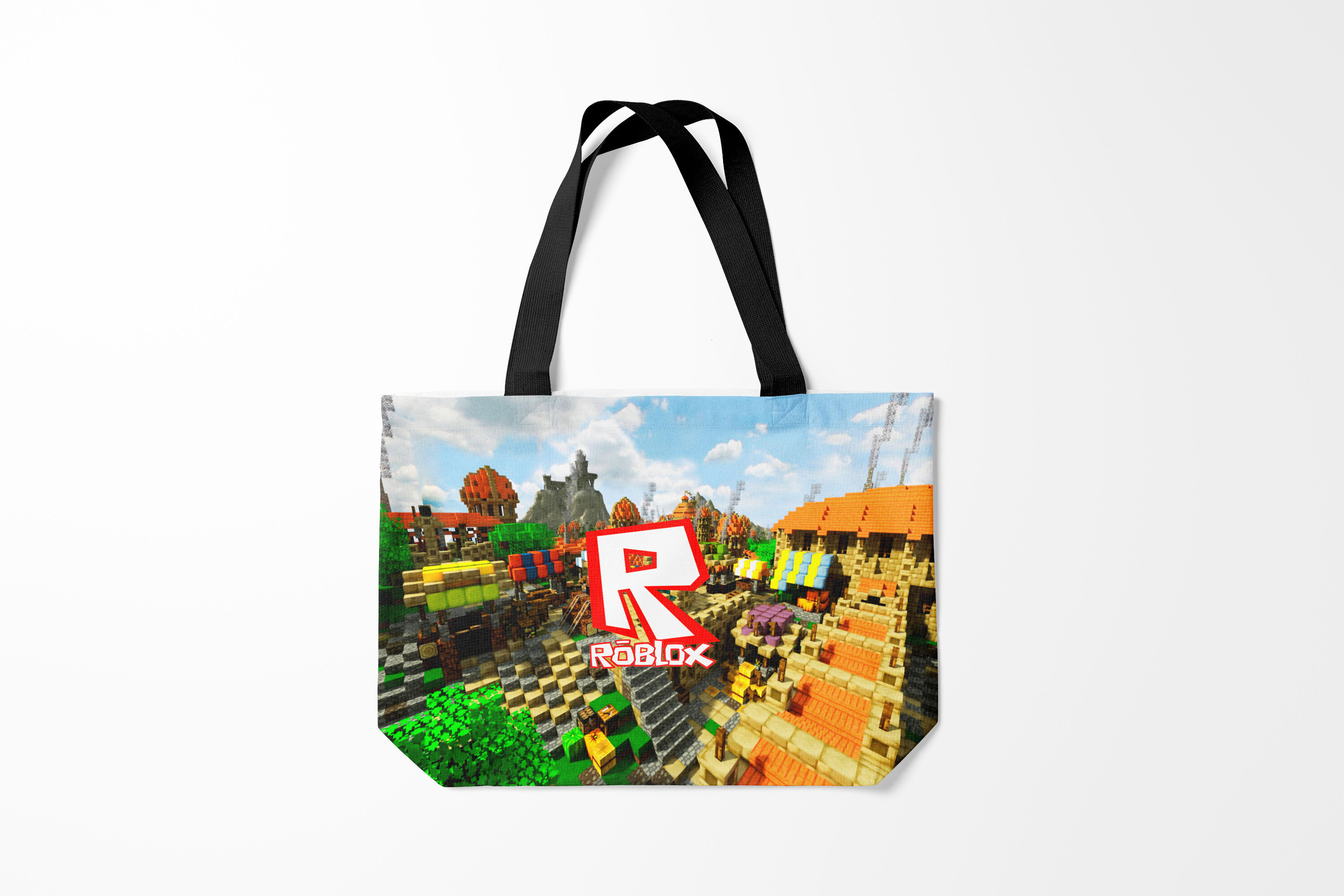 

Сумка шoппер унисекс Burnettie Roblox, разноцветный, Roblox