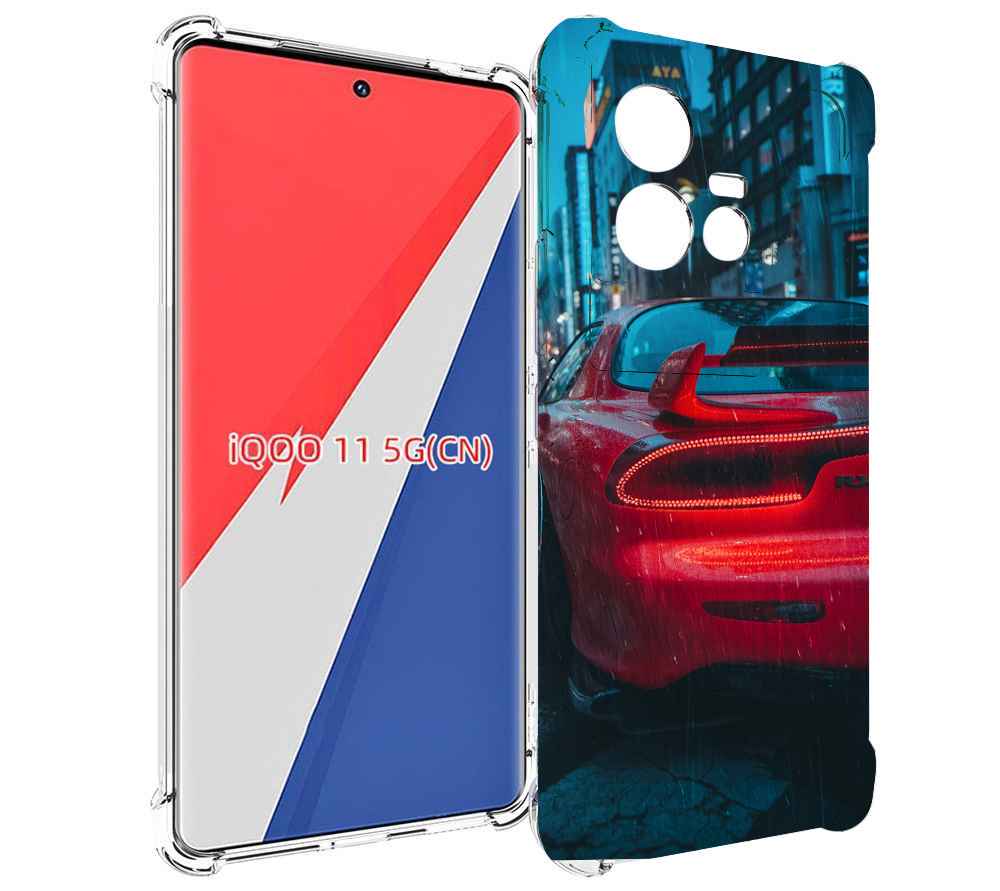 

Чехол MyPads мазда-рх7 для Vivo iQOO 11, Прозрачный, Tocco