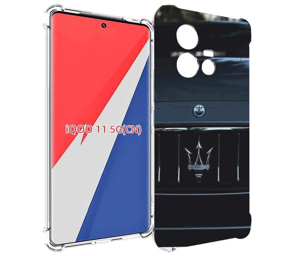 

Чехол MyPads мазерати maserati 2 для Vivo iQOO 11, Прозрачный, Tocco