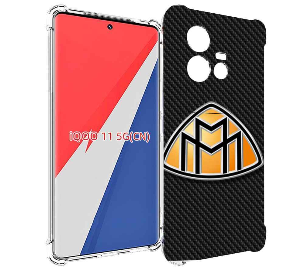 

Чехол MyPads маибах maybach для Vivo iQOO 11, Прозрачный, Tocco