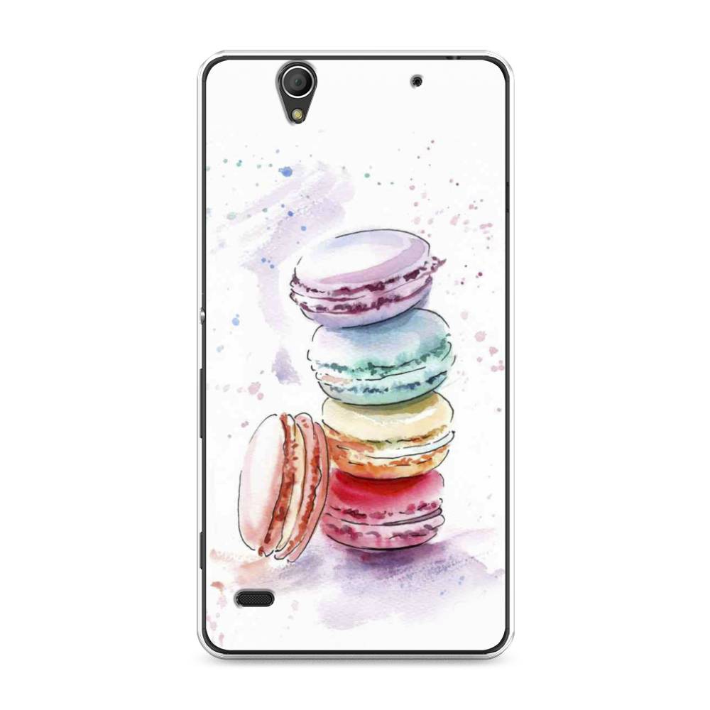 

Чехол Awog на Sony Xperia C4 "Пирамидка макарони 2", Разноцветный, 52650-10