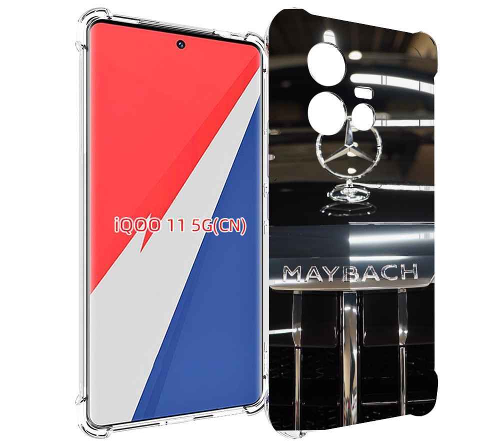 

Чехол MyPads маибах-maybach-2 для Vivo iQOO 11, Прозрачный, Tocco
