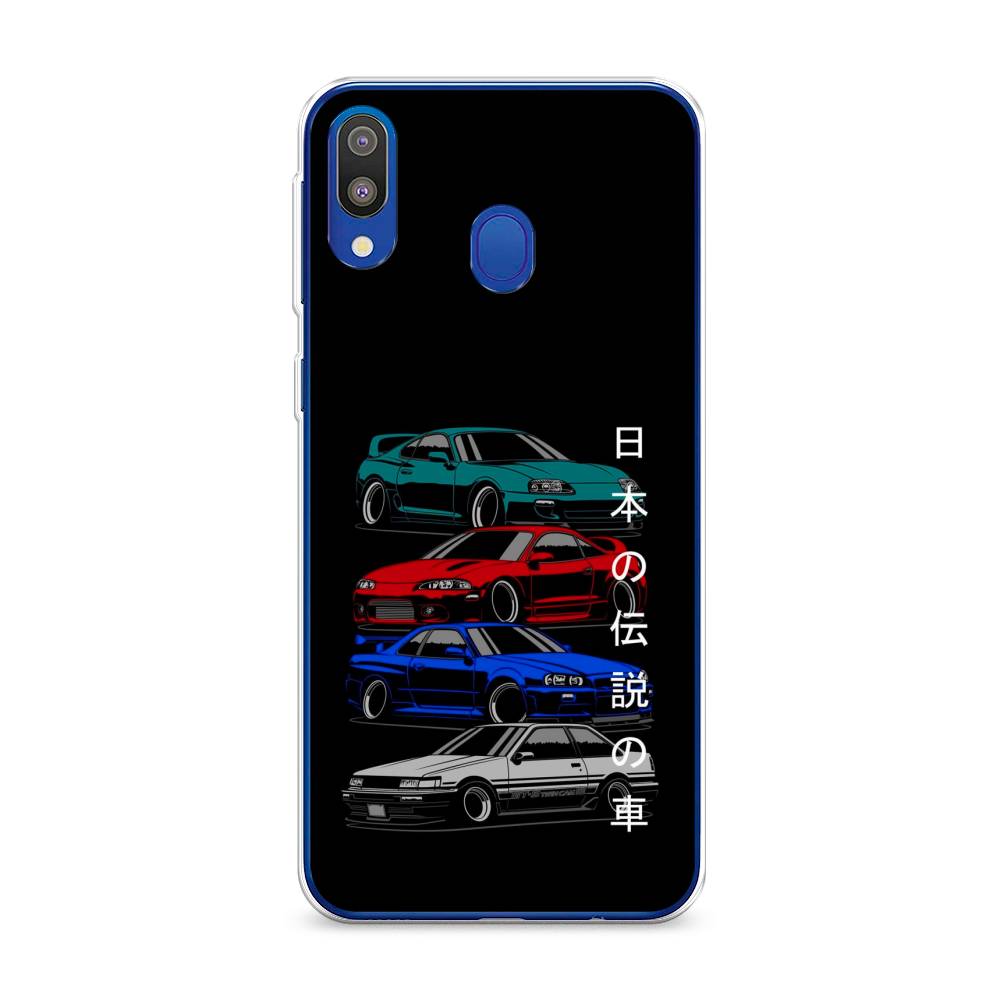 

Чехол Awog на Samsung Galaxy M20 "JDM Legend cars", Разноцветный, 27450-5