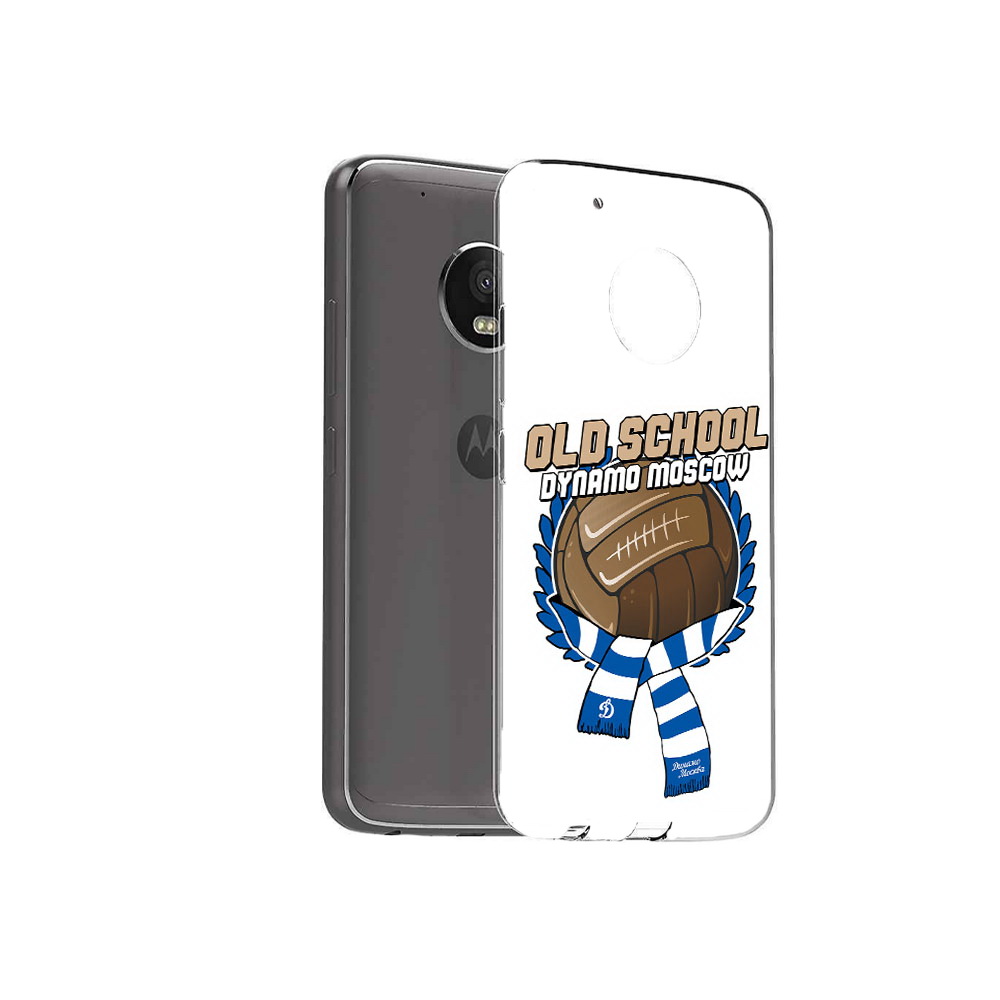 

Чехол MyPads Tocco для Motorola Moto G5 Plus ФК Динамо олд скул (PT67401.338.176), Прозрачный, Tocco