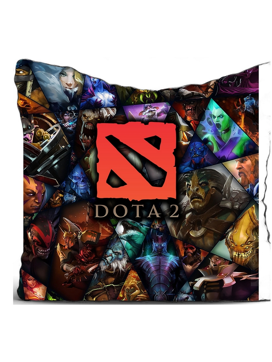 фото Подушка декоративная drabs dota 2 коллаж