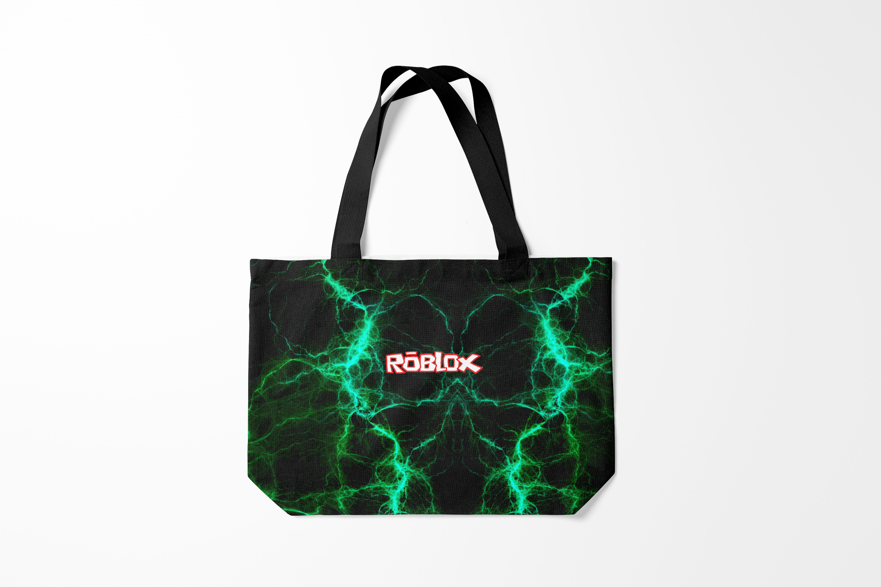 

Сумка шoппер унисекс Burnettie Roblox, черный, Roblox