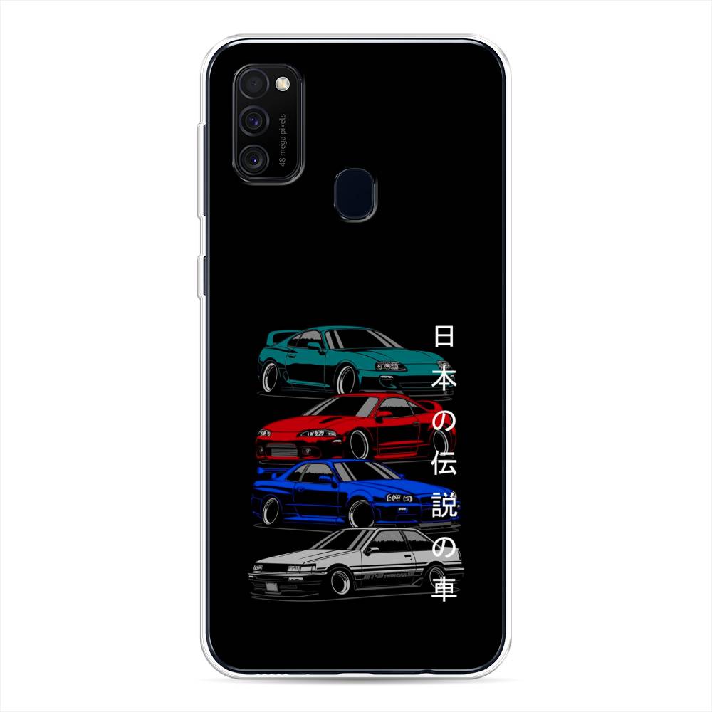 

Чехол Awog на Samsung Galaxy M30s/M21 "JDM Legend cars", Разноцветный, 29850-5