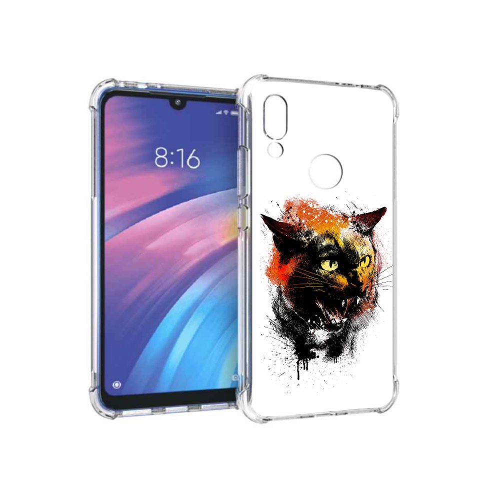 

Чехол MyPads Tocco для Xiaomi Redmi Y3 сиамский кот, Прозрачный, Tocco