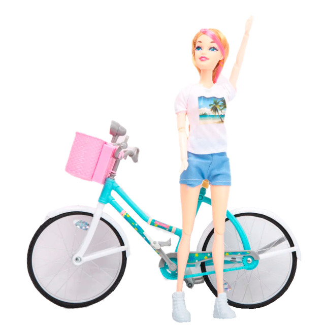 

Кукла Барби Baonier Велосипедистка 29см, doll105a