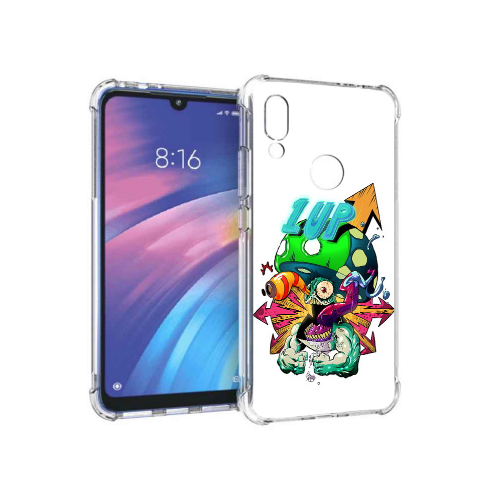 

Чехол MyPads Tocco для Xiaomi Redmi Y3 сильный гриб абстракция, Прозрачный, Tocco