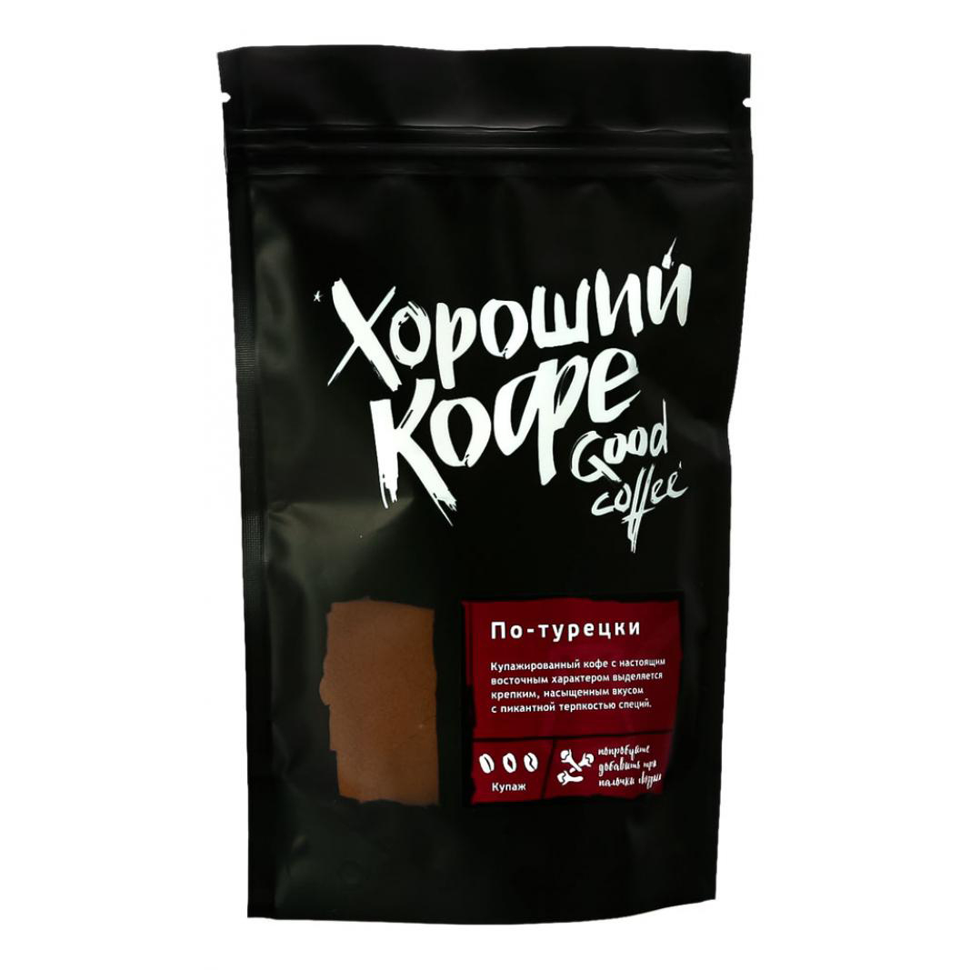 

Кофе Good coffee По-турецки молотый 150 г