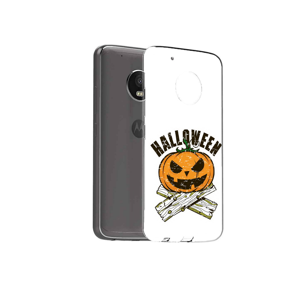 

Чехол MyPads Tocco для Motorola Moto G5 Plus Хэллоуин доски тыква (PT67401.338.194), Прозрачный, Tocco