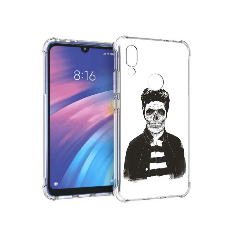 

Чехол MyPads Tocco для Xiaomi Redmi Y3 скелет, Прозрачный, Tocco