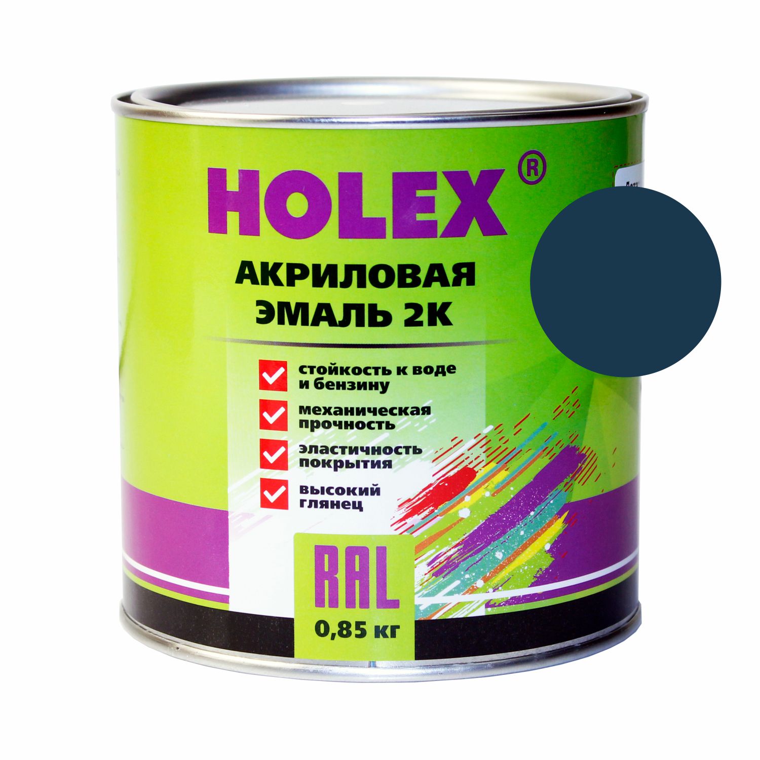 Автоэмаль Holex 420 Балтика 0,85 Кг Акриловая 2к Holex арт. HAS-59205