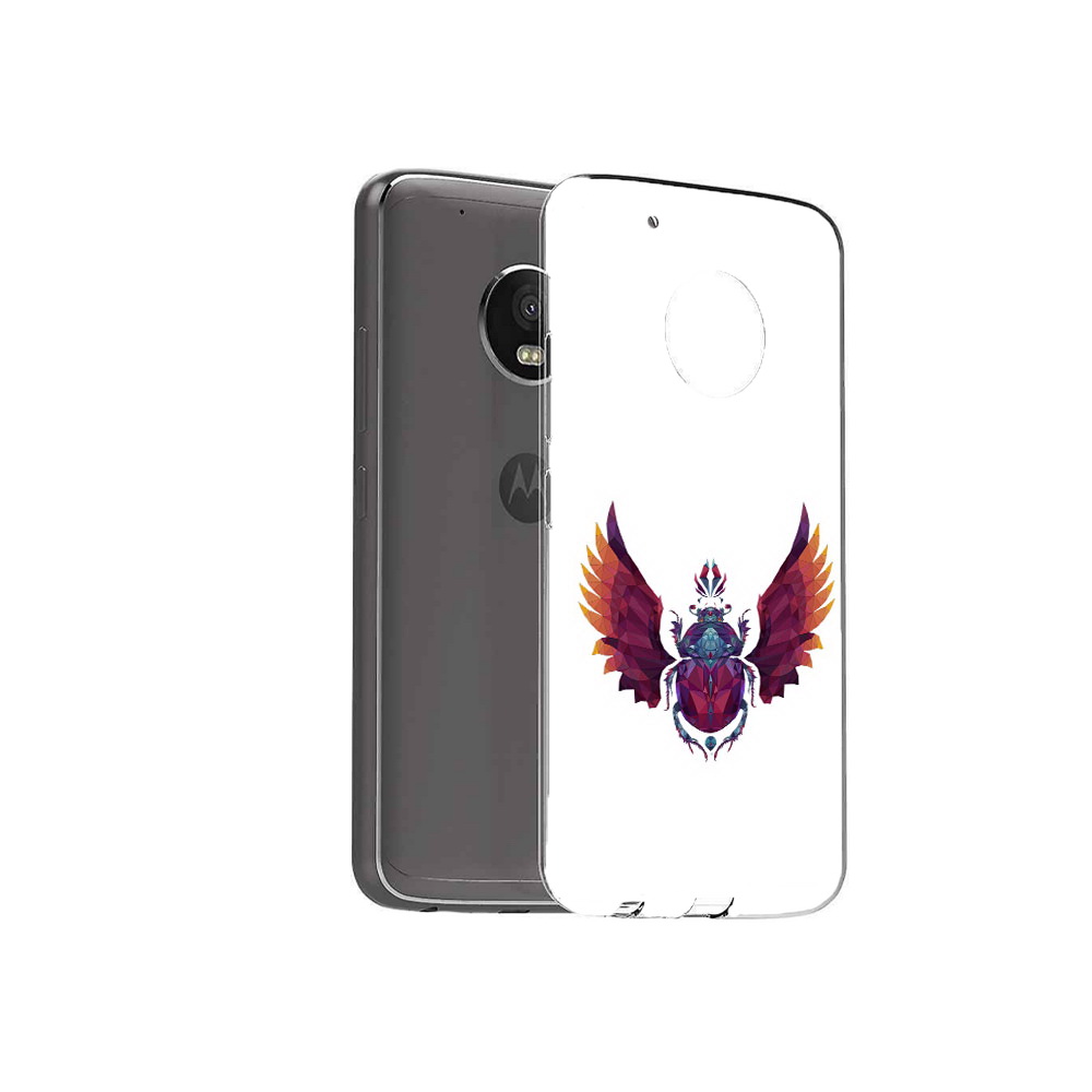 

Чехол MyPads Tocco для Motorola Moto G5 Plus алмазный скоробей (PT67401.338.219), Прозрачный, Tocco