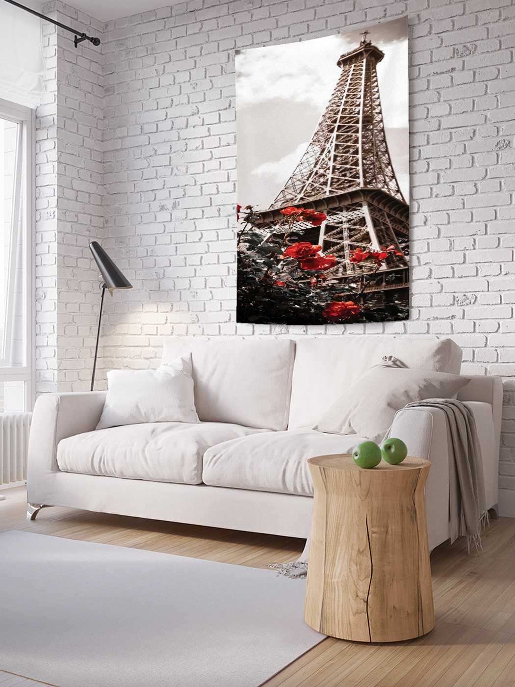 

Вертикальное фотопанно на стену JoyArty Место в Париже 150x200 см, Место в Париже