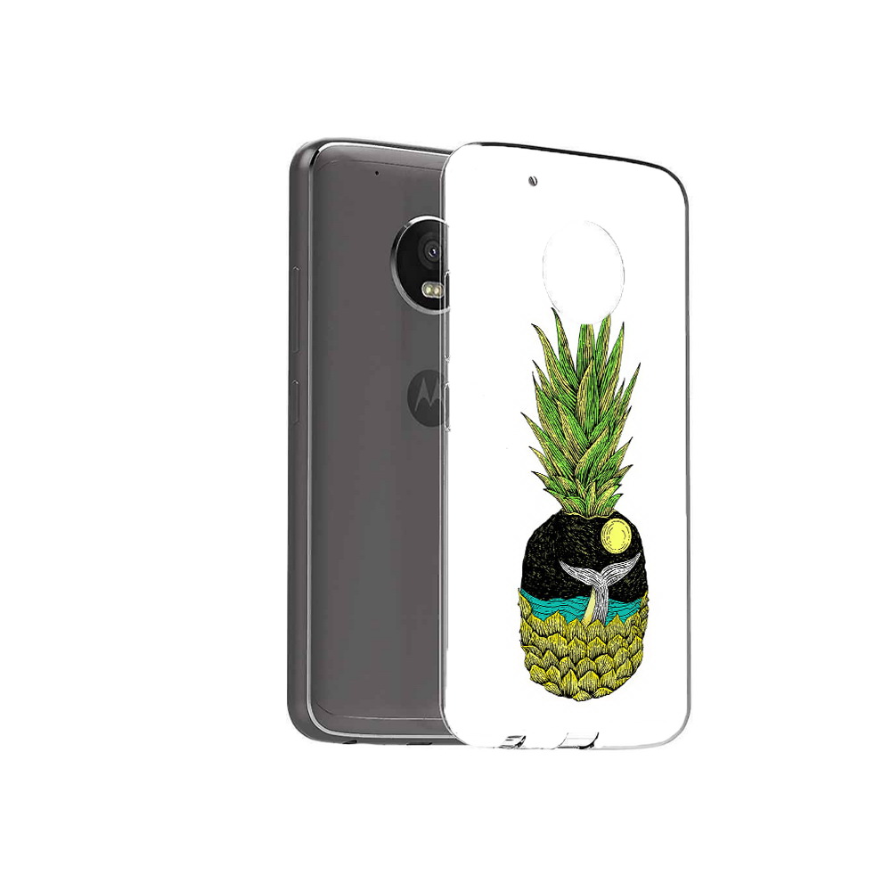 

Чехол MyPads Tocco для Motorola Moto G5 Plus ананас с китом (PT67401.338.220), Прозрачный, Tocco