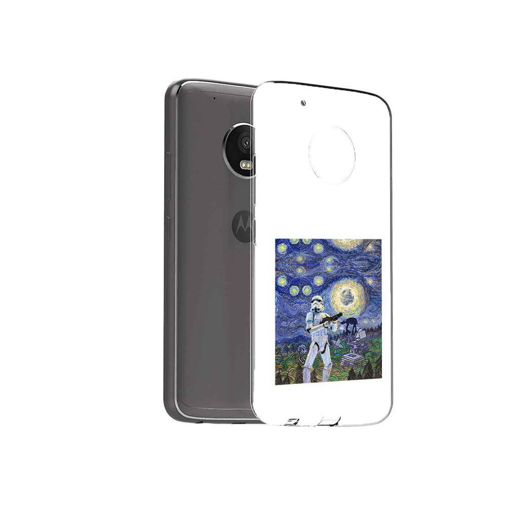 

Чехол MyPads Tocco для Motorola Moto G5 Plus star wars звездная ночь (PT67401.338.23), Прозрачный, Tocco
