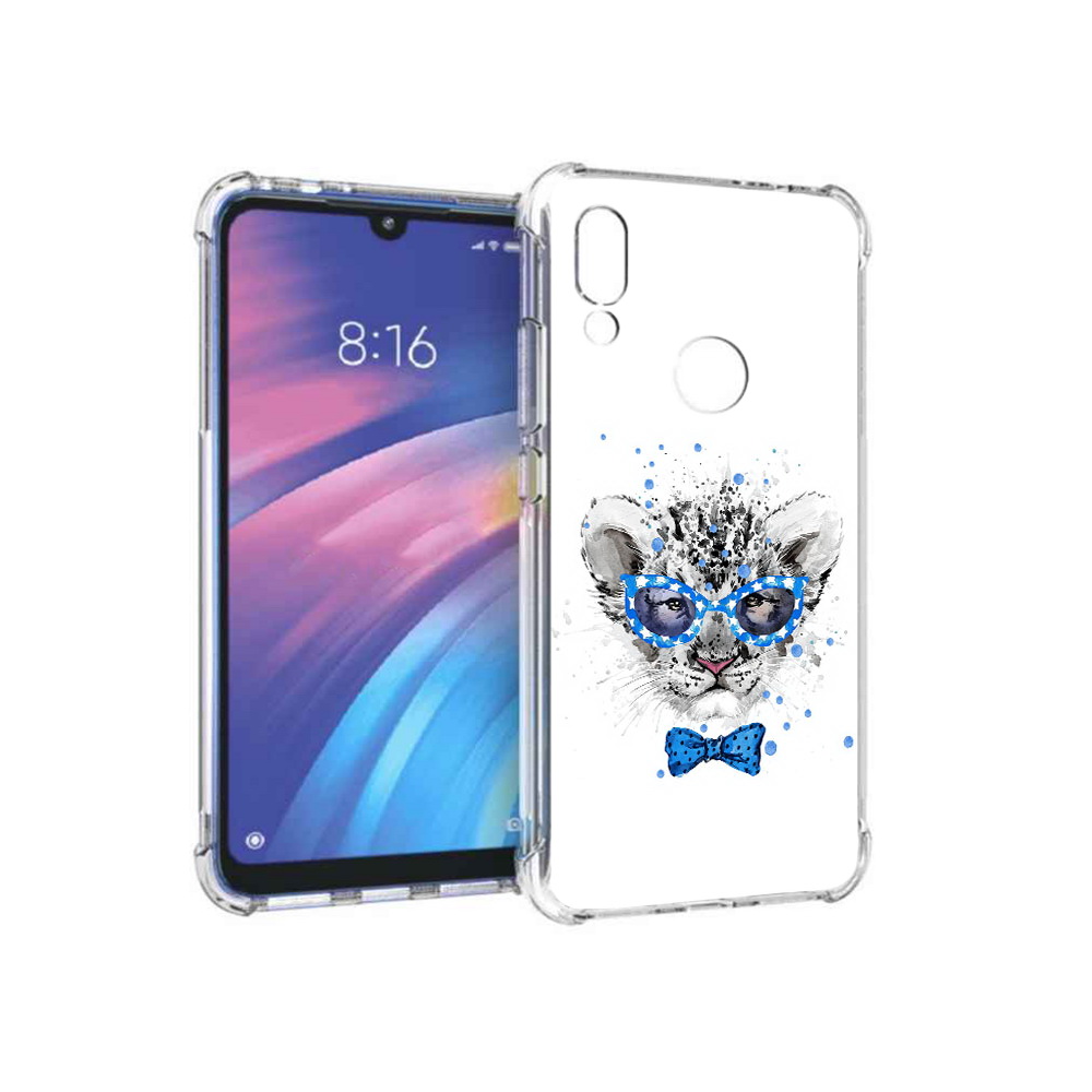 

Чехол MyPads Tocco для Xiaomi Redmi Y3 тигренок с бабочкой, Прозрачный, Tocco