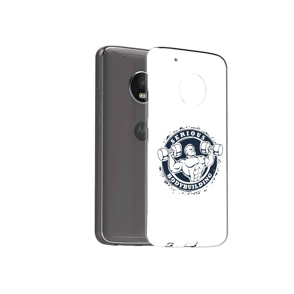 

Чехол MyPads Tocco для Motorola Moto G5 Plus бодибилдинг воля к победе (PT67401.338.231), Прозрачный, Tocco