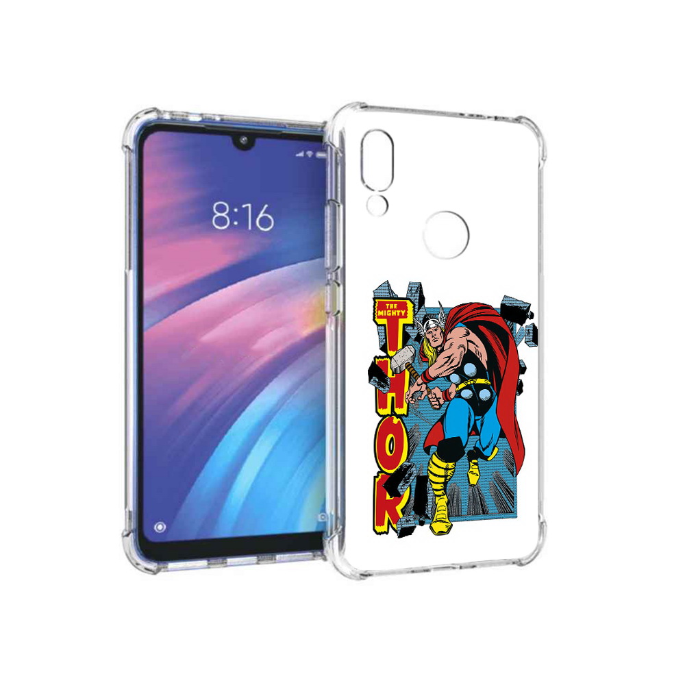 

Чехол MyPads Tocco для Xiaomi Redmi Y3 тор комикс, Прозрачный, Tocco