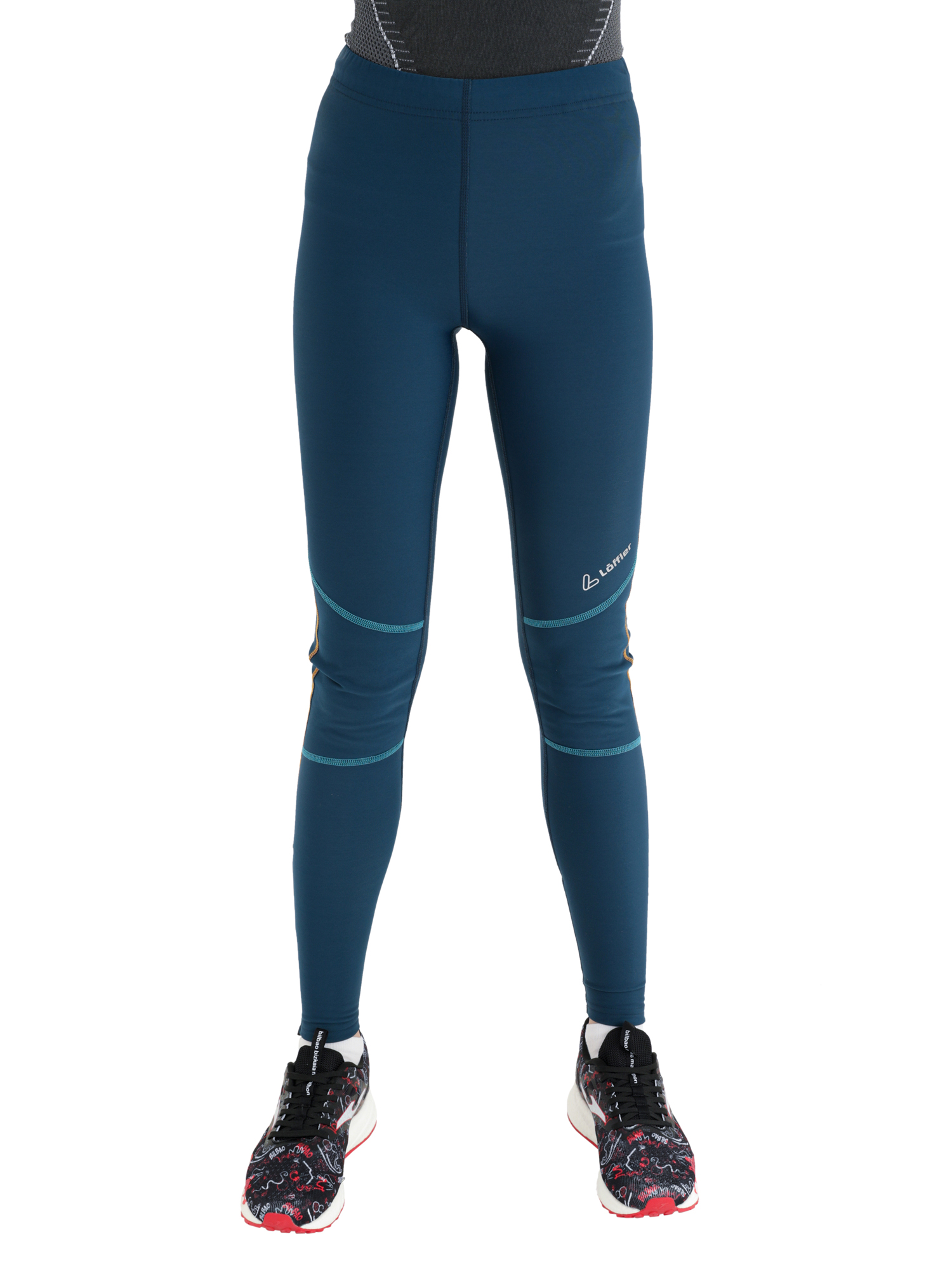 

Спортивные брюки женские Loeffler Thermo синие 42, Синий, Thermo