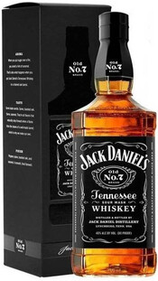 

Виски Jack Daniel's в подарочной упаковке 40% 1 л