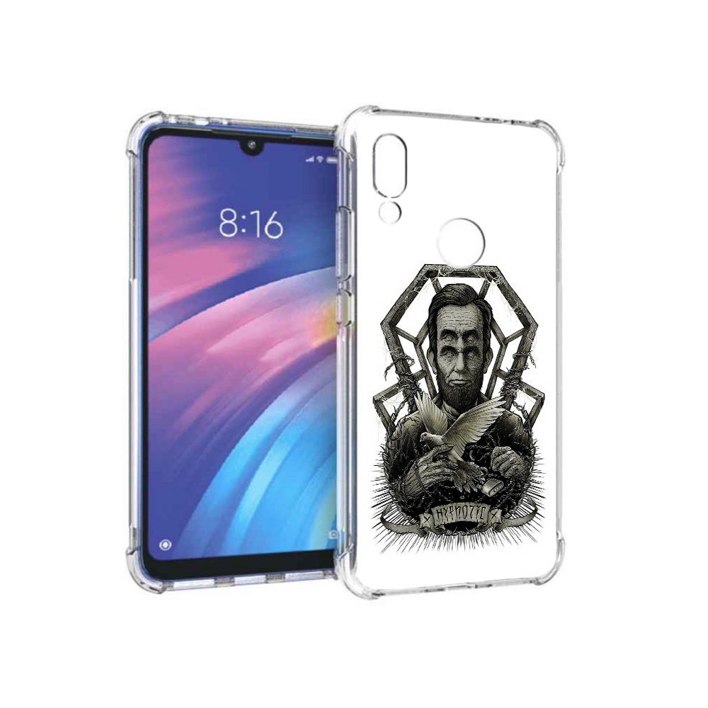 

Чехол MyPads Tocco для Xiaomi Redmi Y3 франклин абстракция, Прозрачный, Tocco