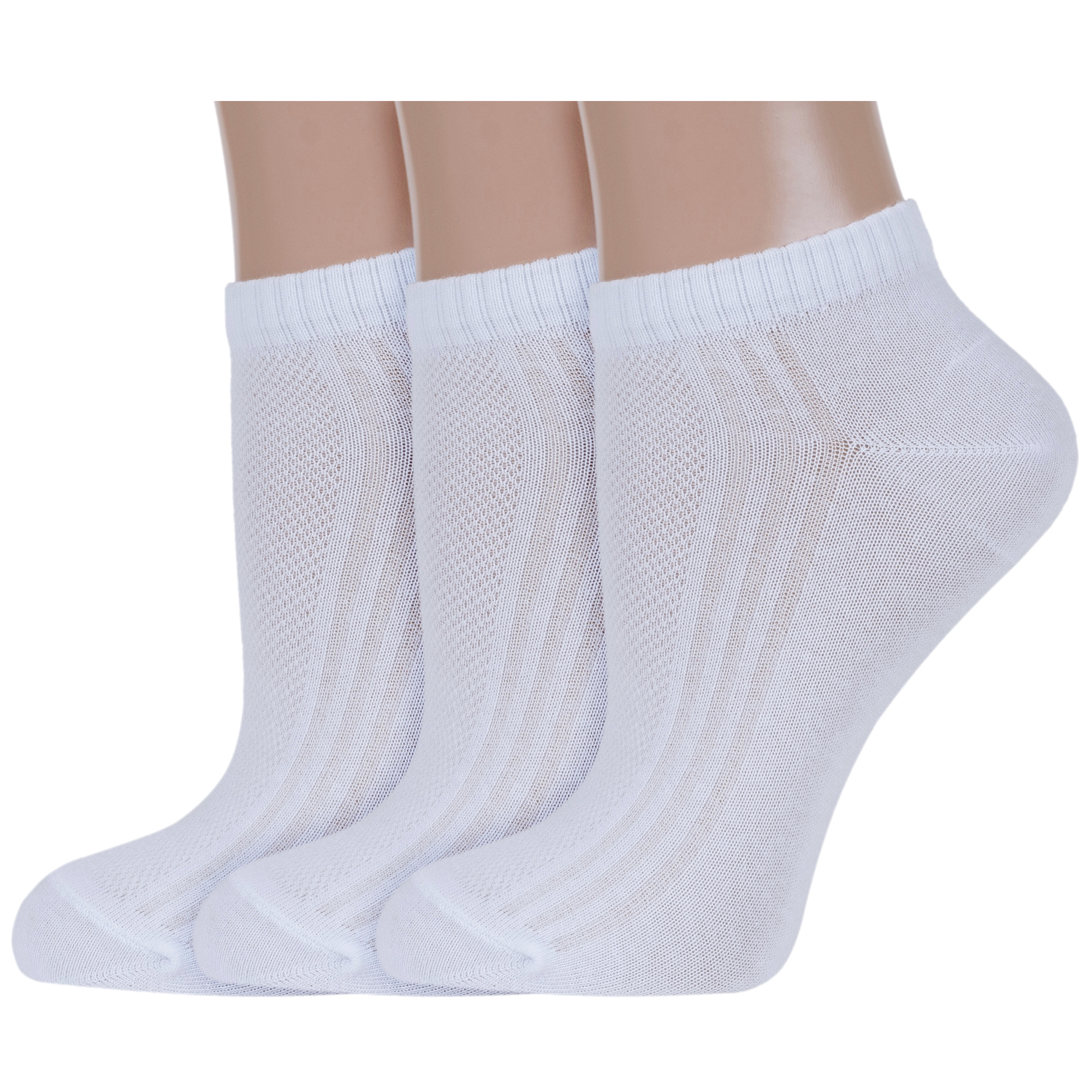 

Комплект носков женских Борисоглебский трикотаж 3-6С30К белых 23, 3-6С30К