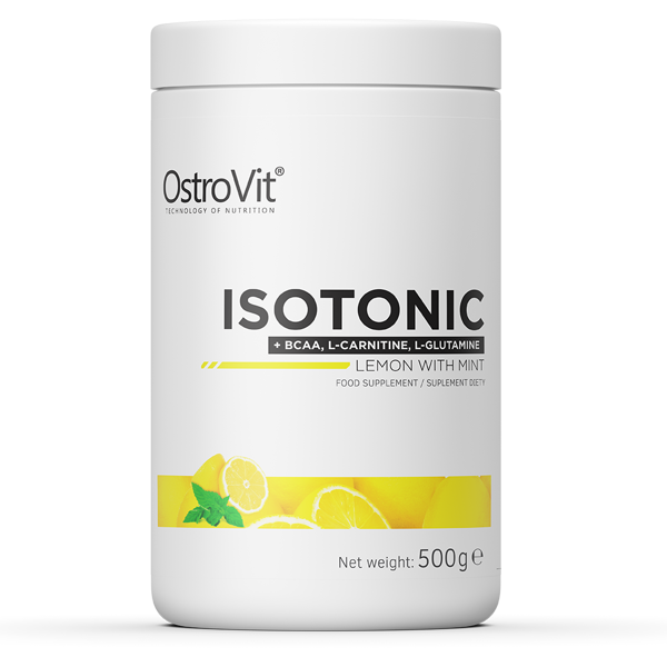 фото Изотоник ostrovit isotonic - 500 грамм, лимон с мятой