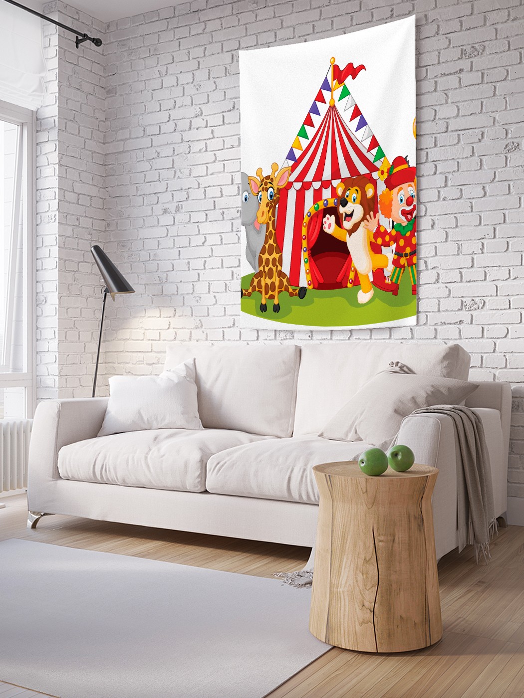 

Вертикальное фотопанно на стену JoyArty Цирк позитива 150x200 см, Цирк позитива