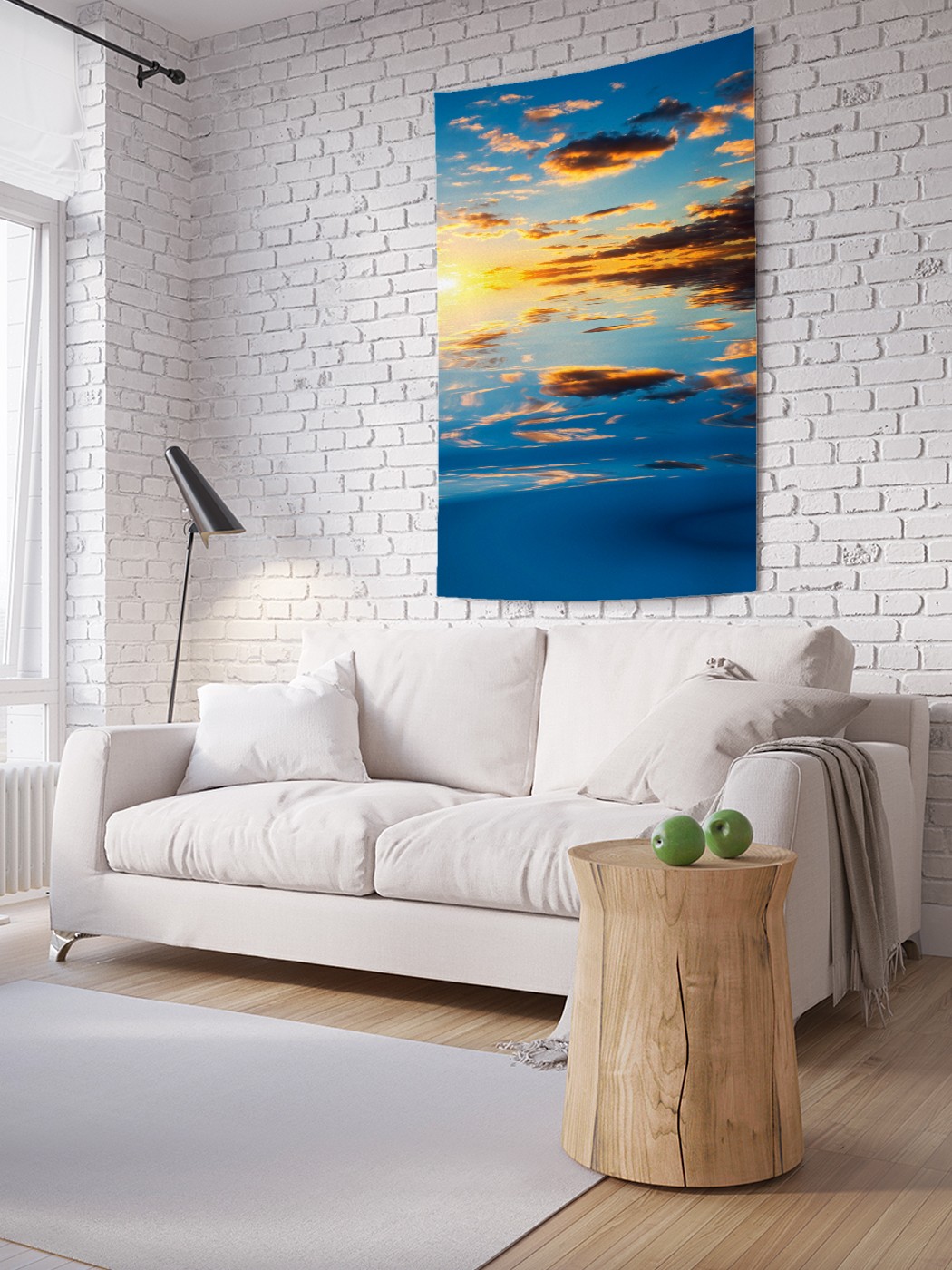 

Вертикальное фотопанно на стену JoyArty Солнечная высота 150x200 см, Солнечная высота