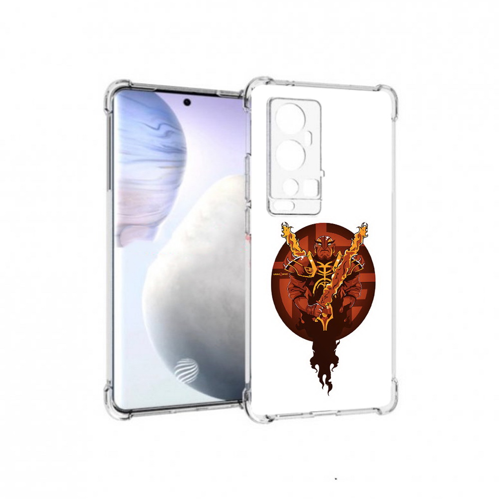 

Чехол MyPads Tocco для Vivo X60 Pro Plus ember spirit, Прозрачный, Tocco