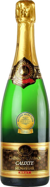 

Игристое вино Hunawihr, "Calixte" Brut, Cremant d'Alsace АОC, 2020, 0,75 л