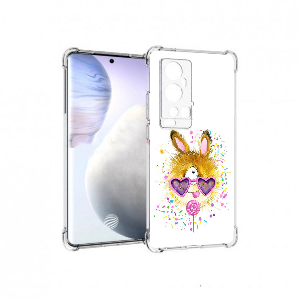 

Чехол MyPads Tocco для Vivo X60 Pro Plus Чупя, Прозрачный, Tocco
