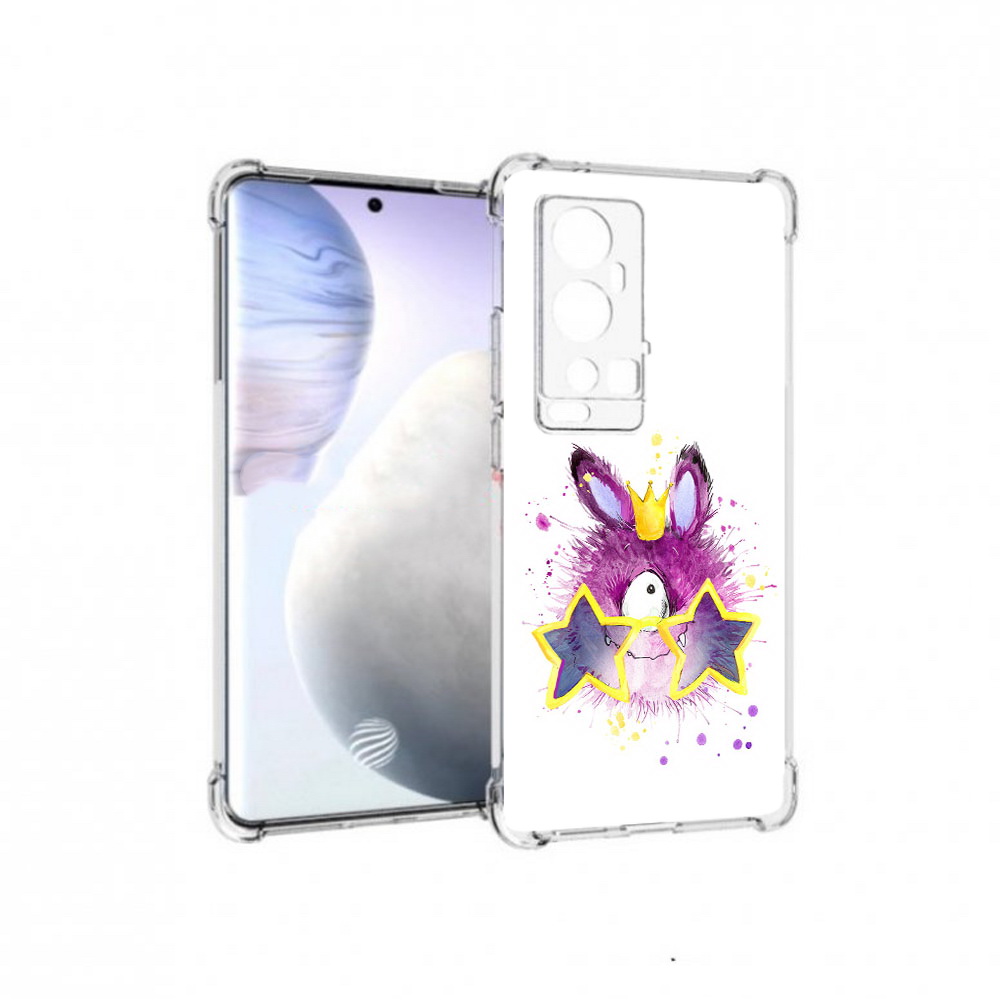 

Чехол MyPads Tocco для Vivo X60 Pro Plus Шуршуля, Прозрачный, Tocco