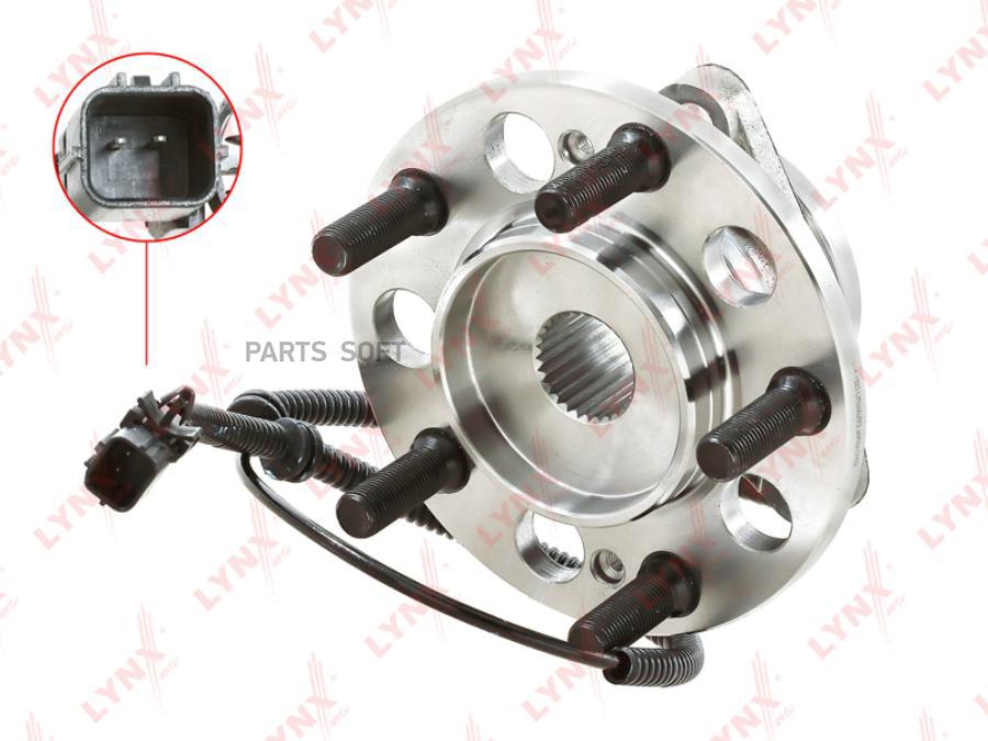 

Ступица Колеса | Перед Прав/Лев | 4142009705;921720l; Ssangyong Actyon 06-11 LYNXauto WH1
