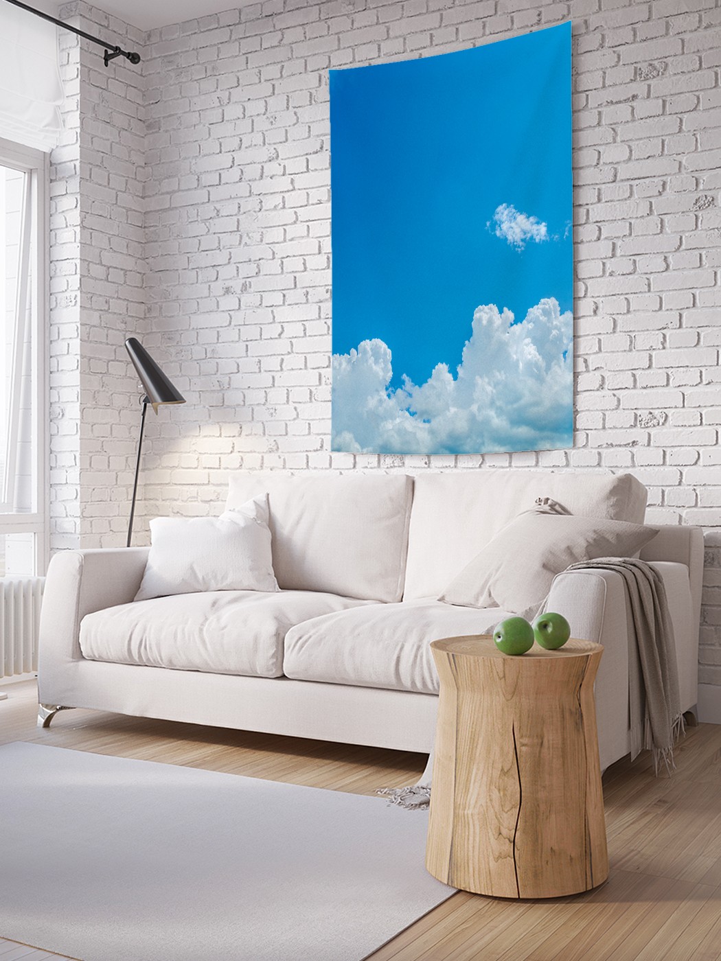

Вертикальное фотопанно на стену JoyArty Облачный пейзаж 150x200 см, Облачный пейзаж