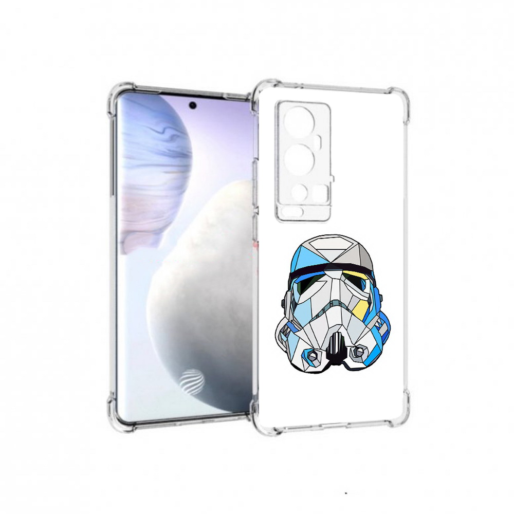 

Чехол MyPads Tocco для Vivo X60 Pro Plus star wars дарт вейдер, Прозрачный, Tocco