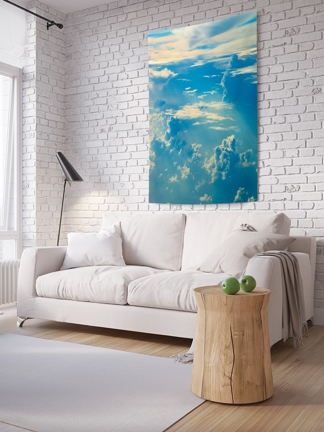 

Вертикальное фотопанно на стену JoyArty Воздушный узор 150x200 см, Воздушный узор