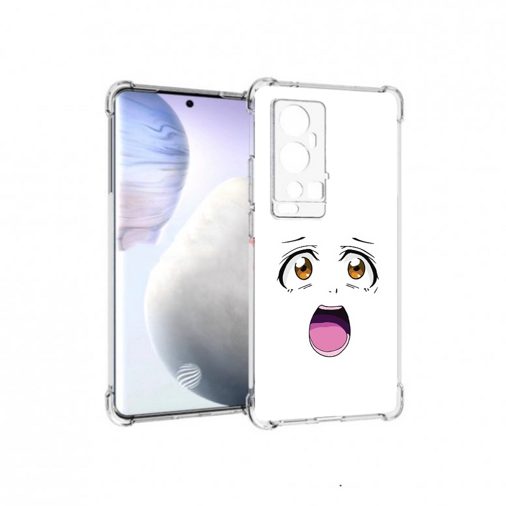 

Чехол MyPads Tocco для Vivo X60 Pro Plus аниме лицао, Прозрачный, Tocco