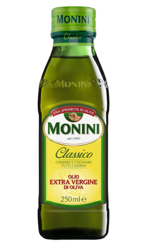 Масло оливковое Monini Classico Extra Virgin нерафинированное, холодного отжима, 250 мл