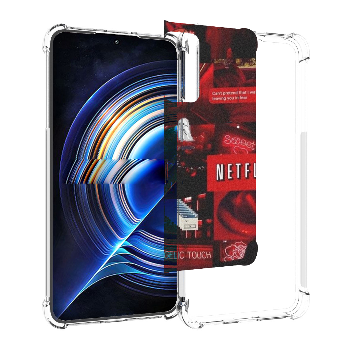 

Чехол MyPads Красные-проекты для Tecno Camon 19 Neo, Прозрачный, Tocco