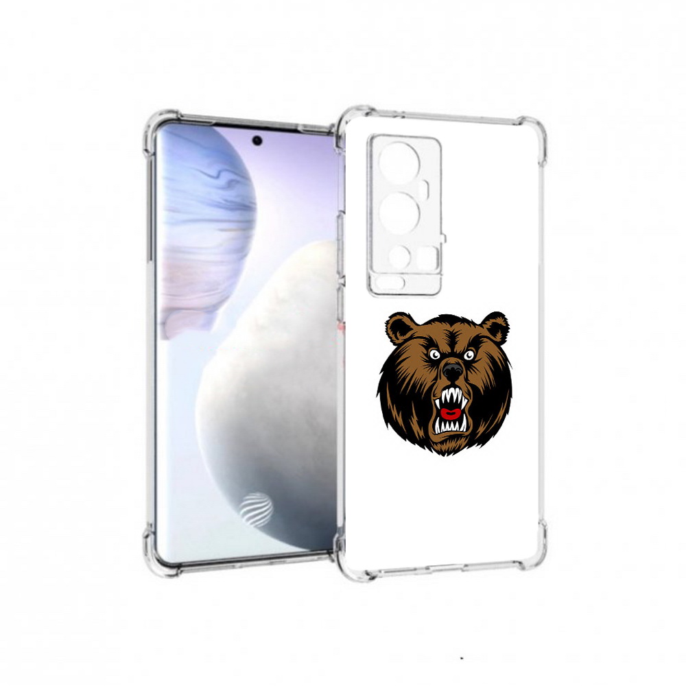 

Чехол MyPads Tocco для Vivo X60 Pro Plus бурый, Прозрачный, Tocco