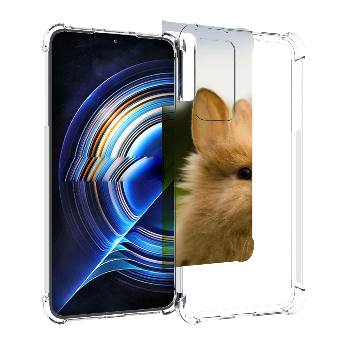 

Чехол MyPads Кролик для Tecno Camon 19 Neo, Прозрачный, Tocco