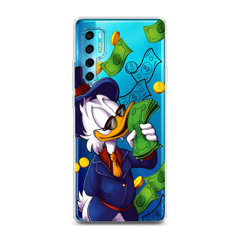 

Чехол на TCL 20 Pro 5G "Scrooge McDuck with Money", Синий;зеленый;белый, 290850-6