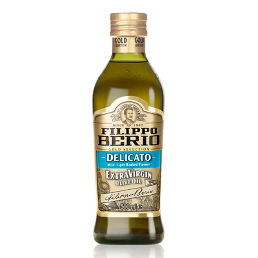 Масло Filippo Berio delicato extra virgin оливковое нерафинированное 0.5 л