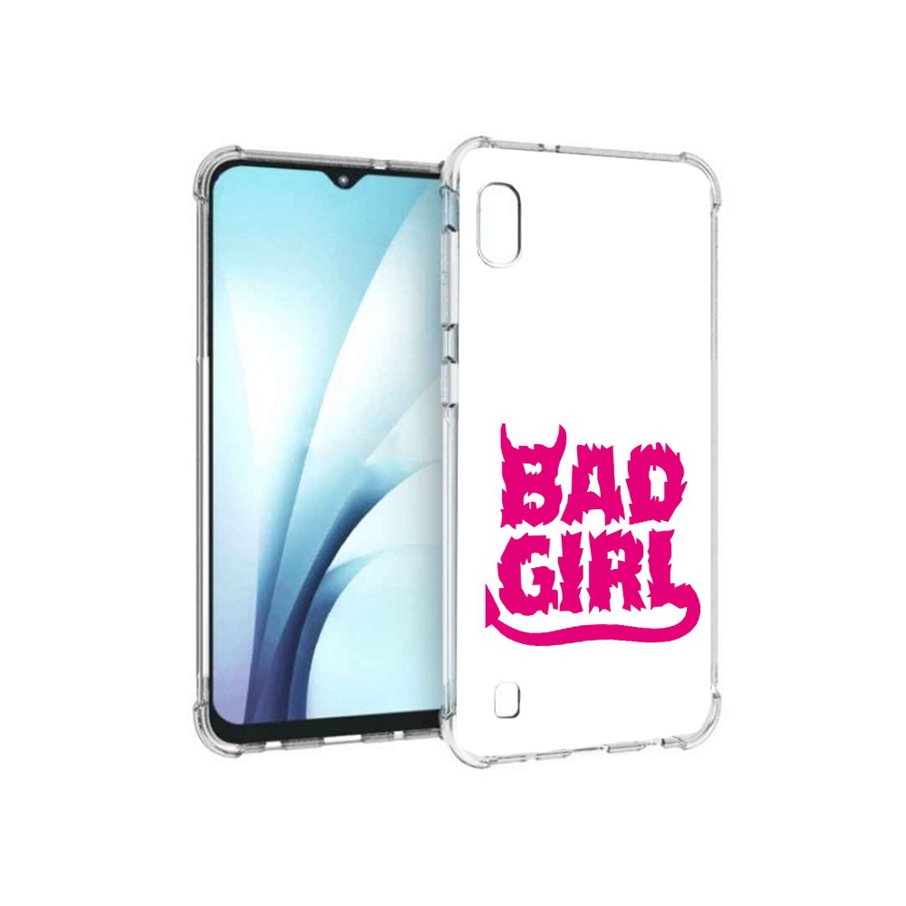 Чехол MyPads Tocco для Samsung Galaxy A10 плохая девочка (PT147645.531.545)